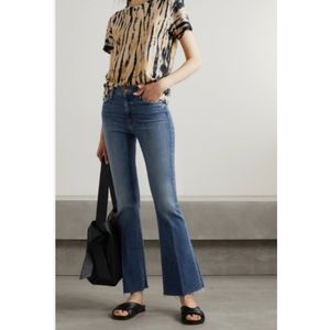 MOTHER JEANS THE WEEKENDER FRAY walking on coals style  # 1535-104